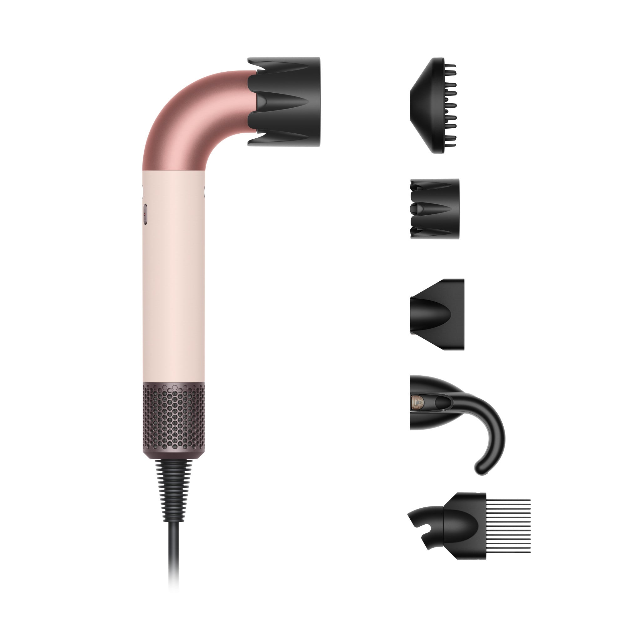 Supersonic R Precision Hair Dryer in Pink & Rose Gold