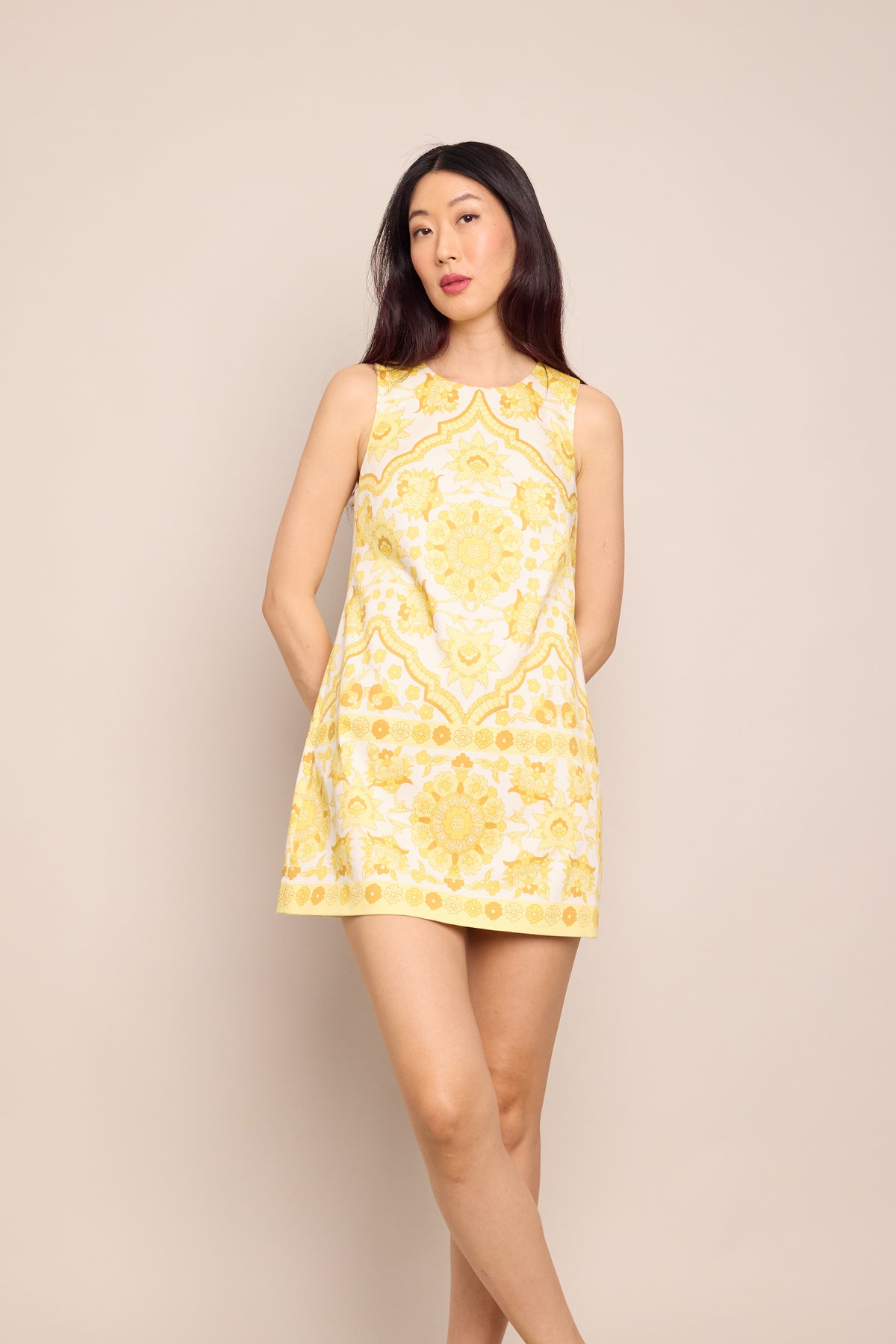 Mackenzie Dress in Mystic Yellow