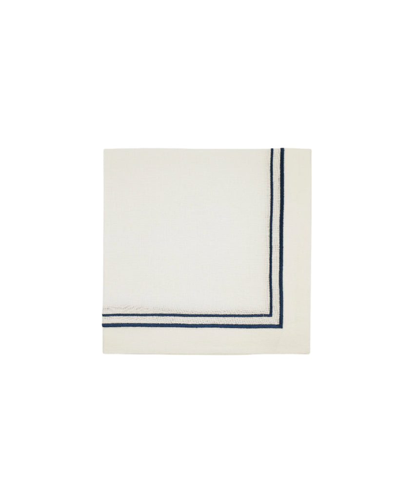 Rebecca Udall Sophie Classic Two Cord Napkin, Midnight Blue