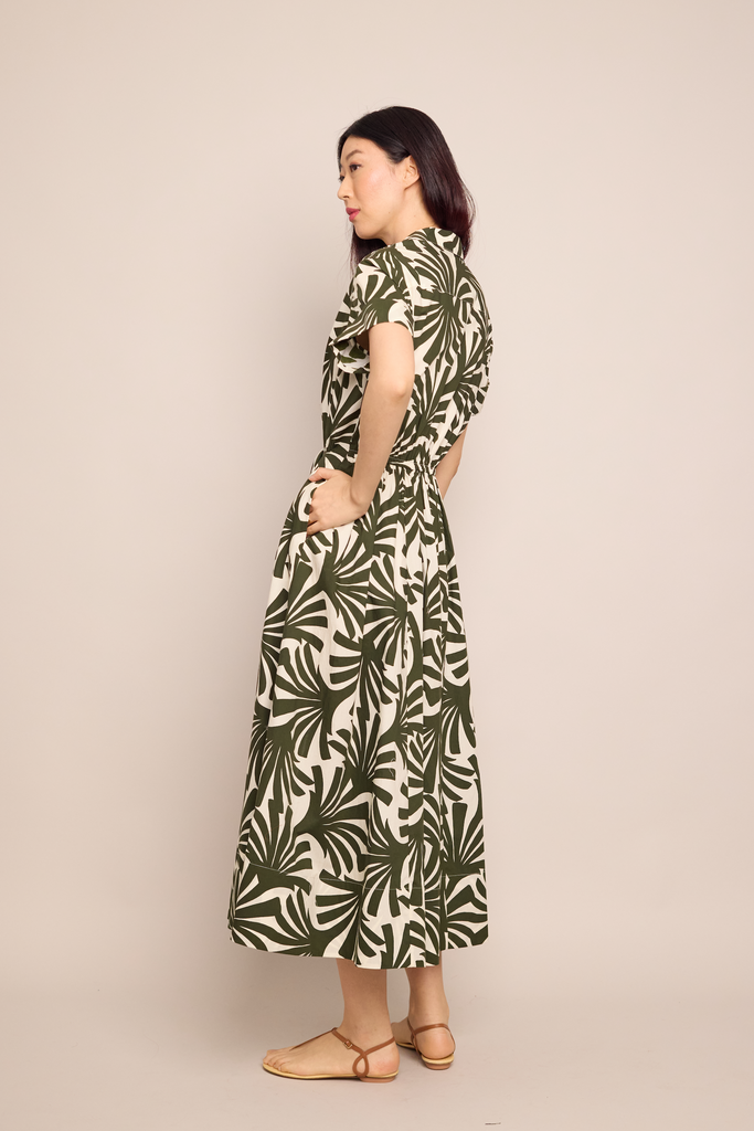 Asbury Dress in Cataline Olive