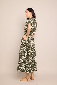 Asbury Dress in Cataline Olive