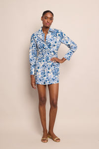 Juni Shirt Dress in Berries Egret