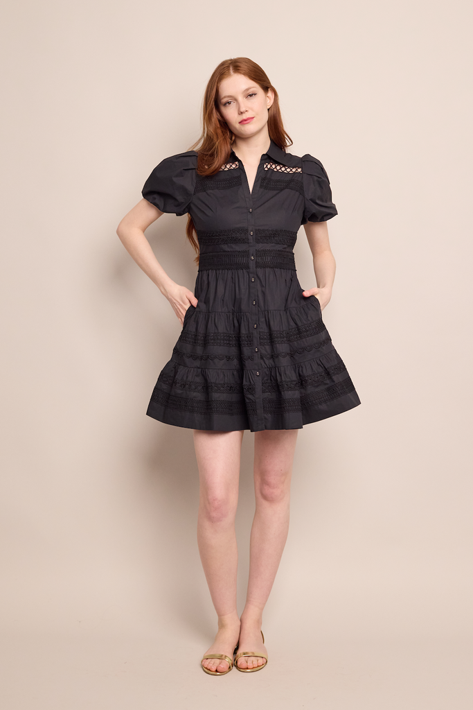 Mardi Mini Dress in Black