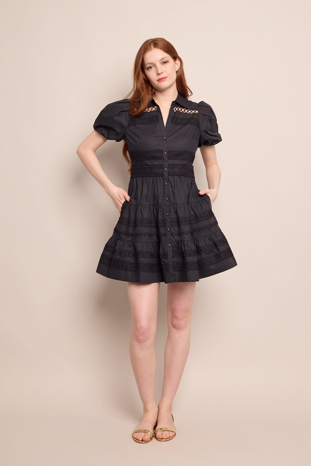 Mardi Mini Dress in Black