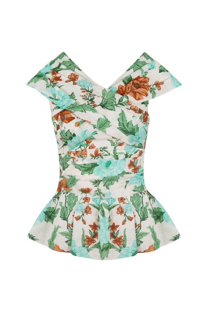 Colette Set in Sage Green Floral