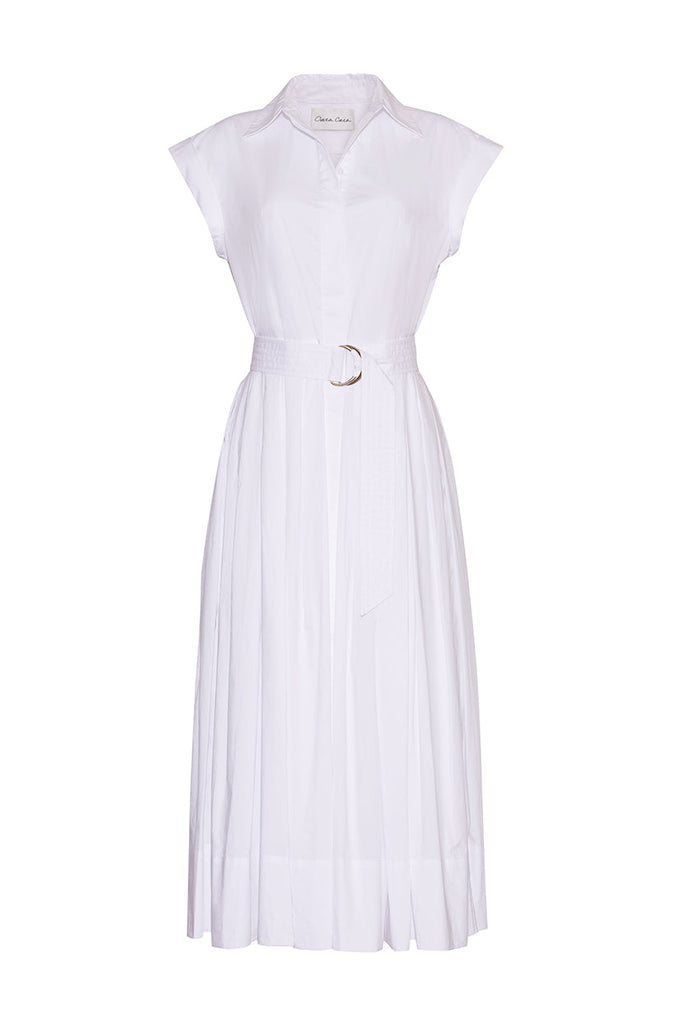 Octavia Dress in White