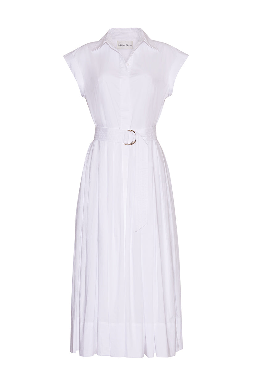 Octavia Dress in White