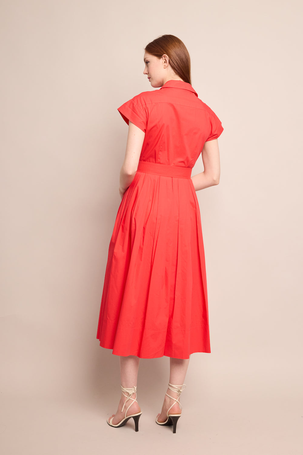 Octavia Dress in Red