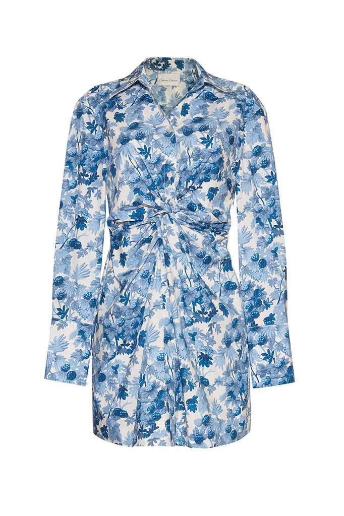 Juni Shirt Dress in Berries Egret