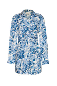 Juni Shirt Dress in Berries Egret