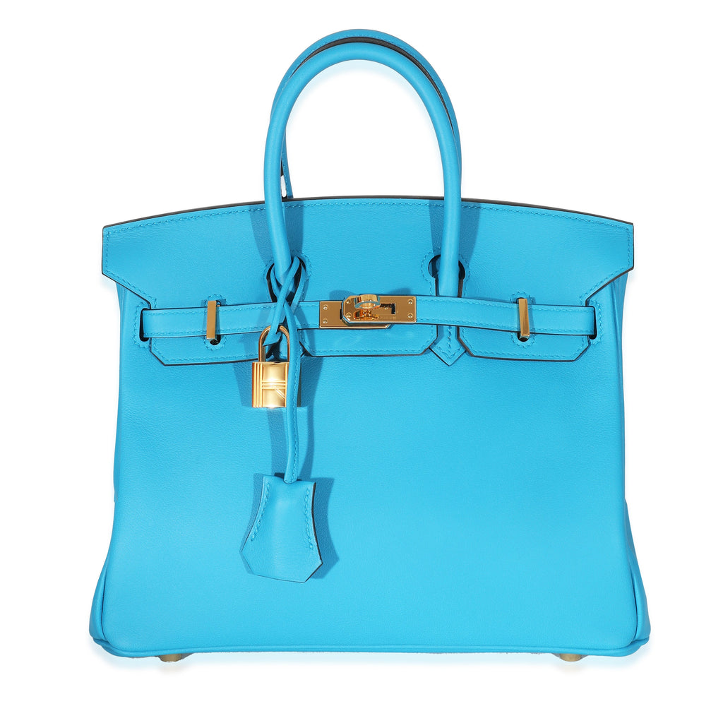 Hermès Bleu Zanzibar Swift Birkin 25