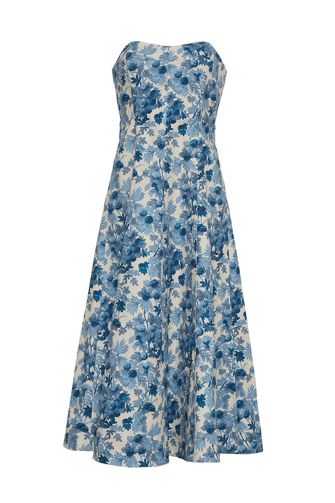 Aisha Dress in Berries Egret