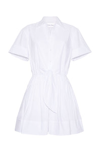Asbury Mini Dress in White
