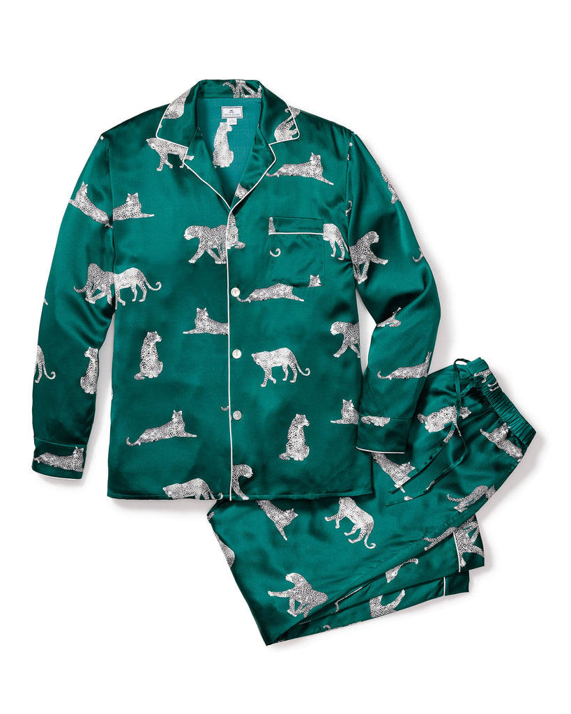 Men’s Silk Pajama Set in Panthère de Luxe