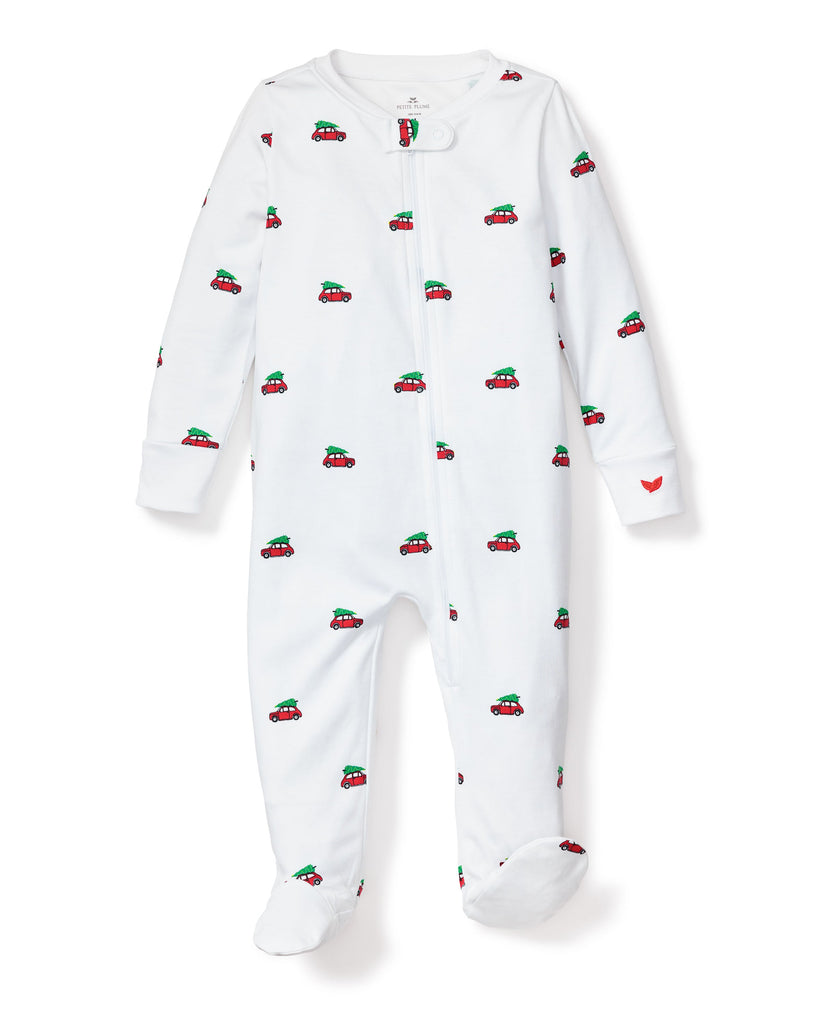 Baby’s Pima Snug Fit Romper in Holiday Journey