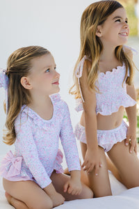 Pink Ditsy Floral Bikini