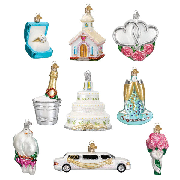 Just Married Collection Ornament