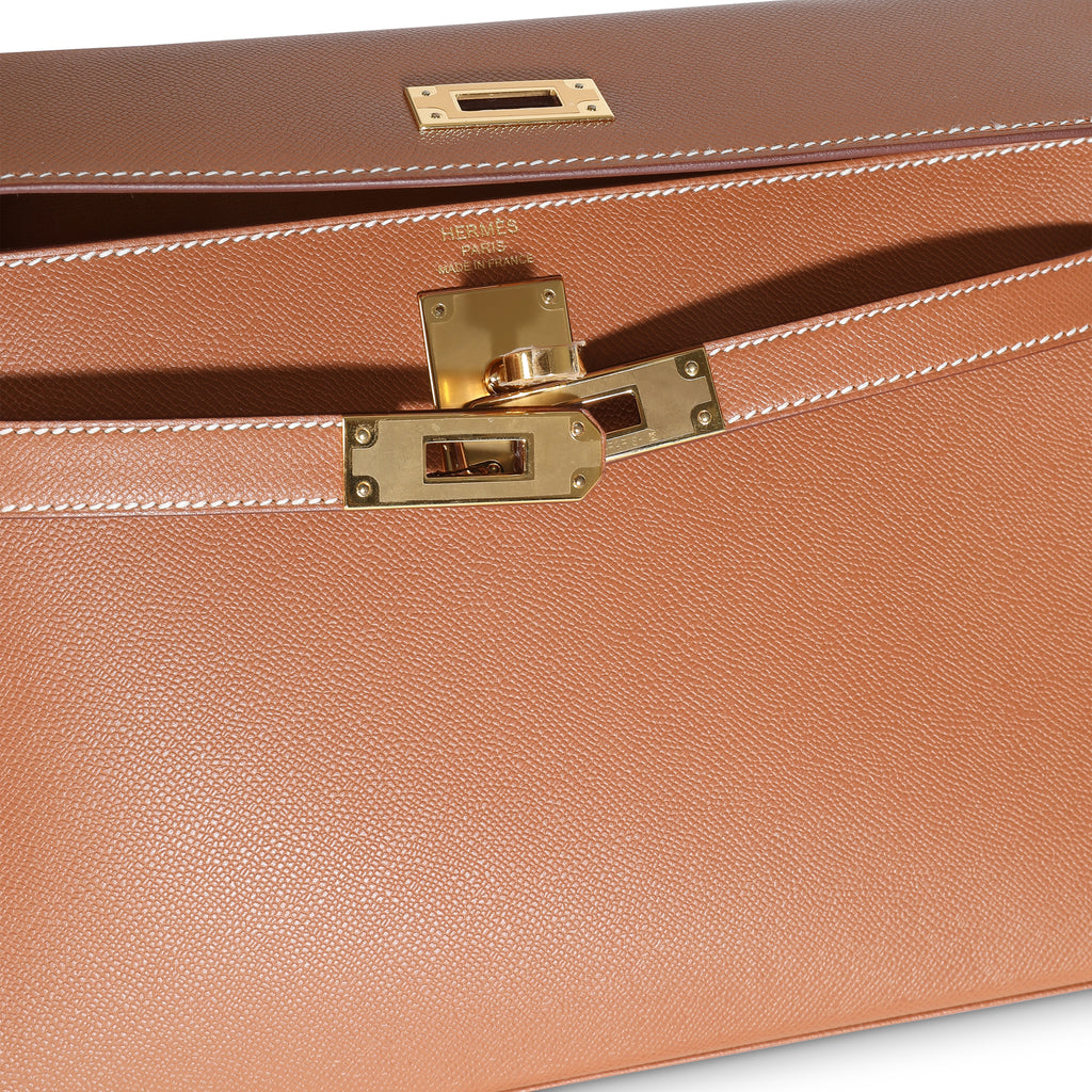 Hermès Gold Madame Kelly Elan