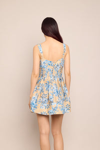 Ria Dress in Farfella Ginger Root