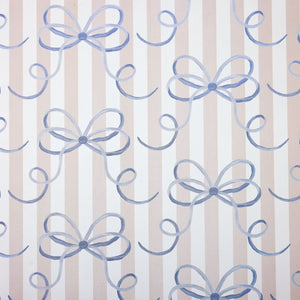 Bow & Stripe Wallpaper
