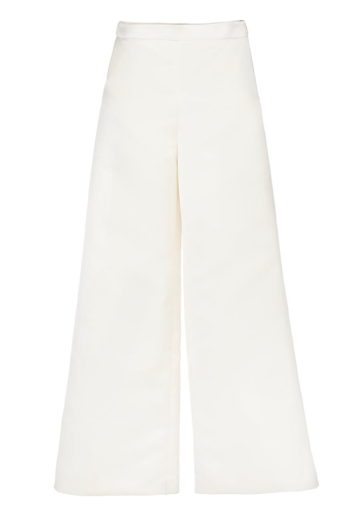 Wide Leg Cropped Trouser