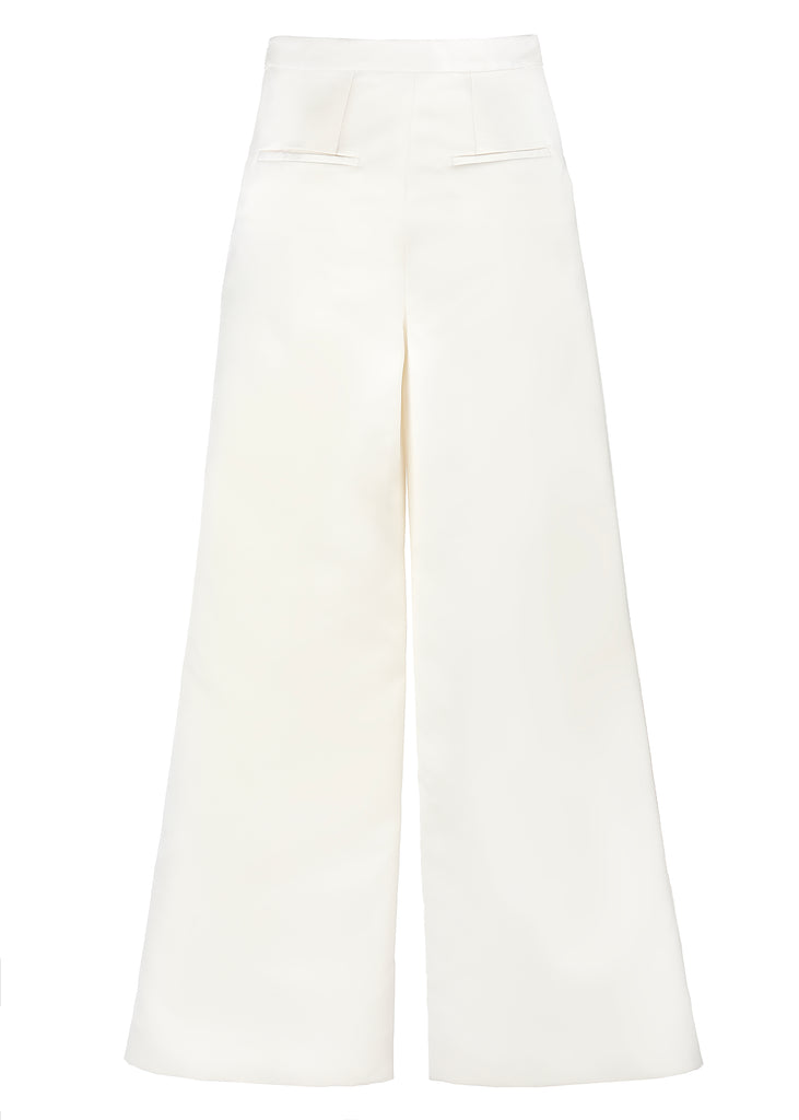 Wide Leg Cropped Trouser