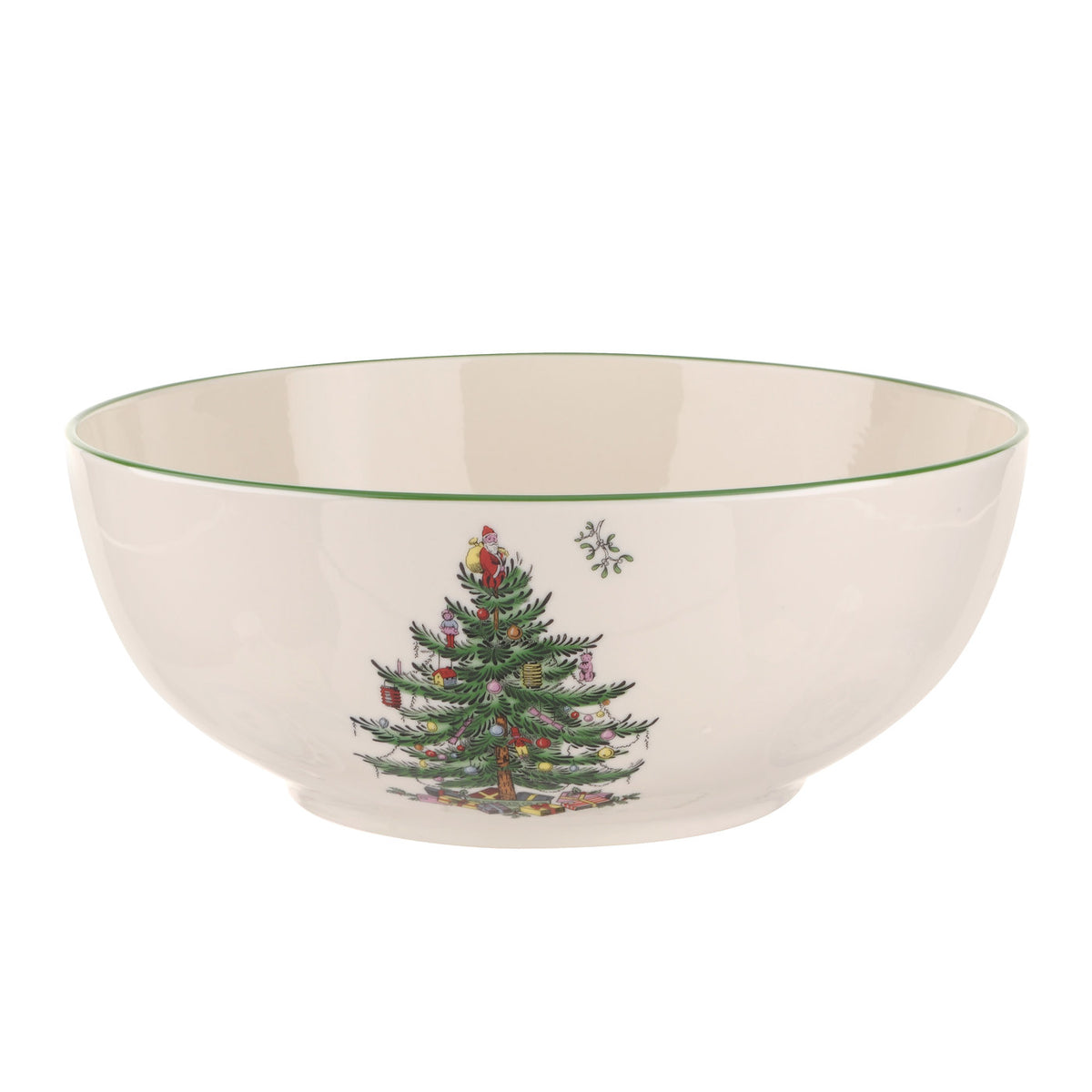 Christmas Tree 8" Medium Round Bowl
