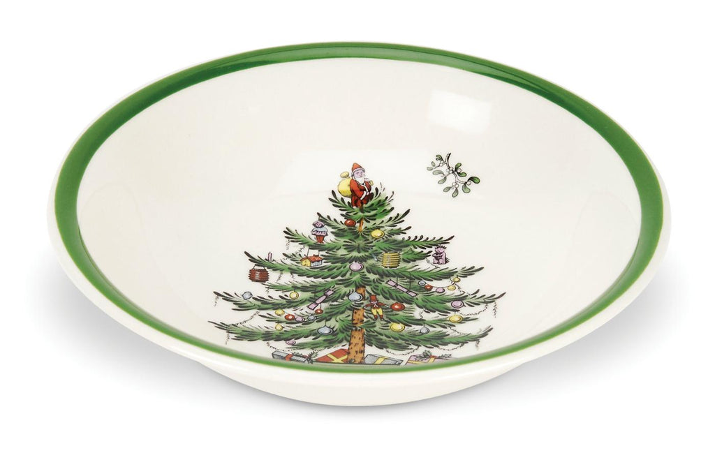 Christmas Tree 8" Ascot Cereal Bowls, Set of 4
