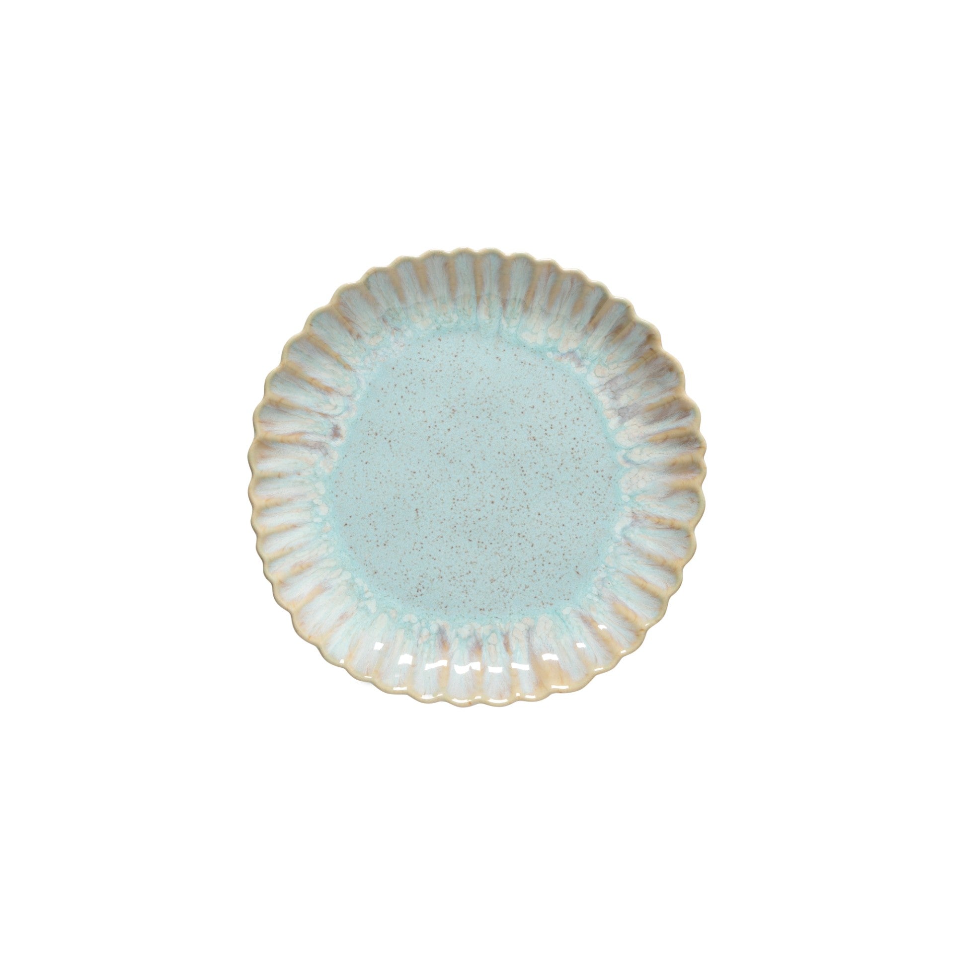 Mallorca Collection Salad Plates in Sea Blue, Set of 6