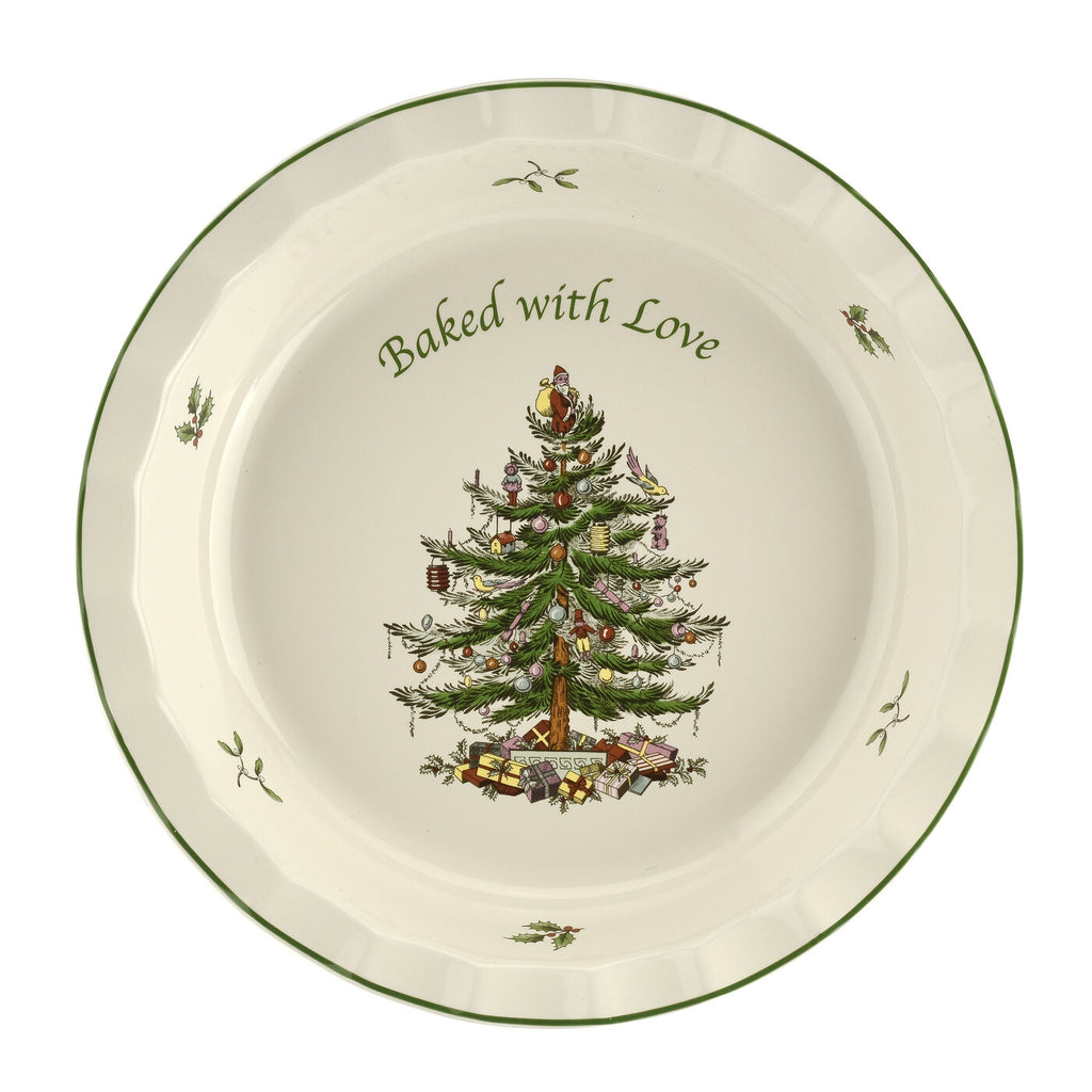 Christmas Tree 10" Pie Dish