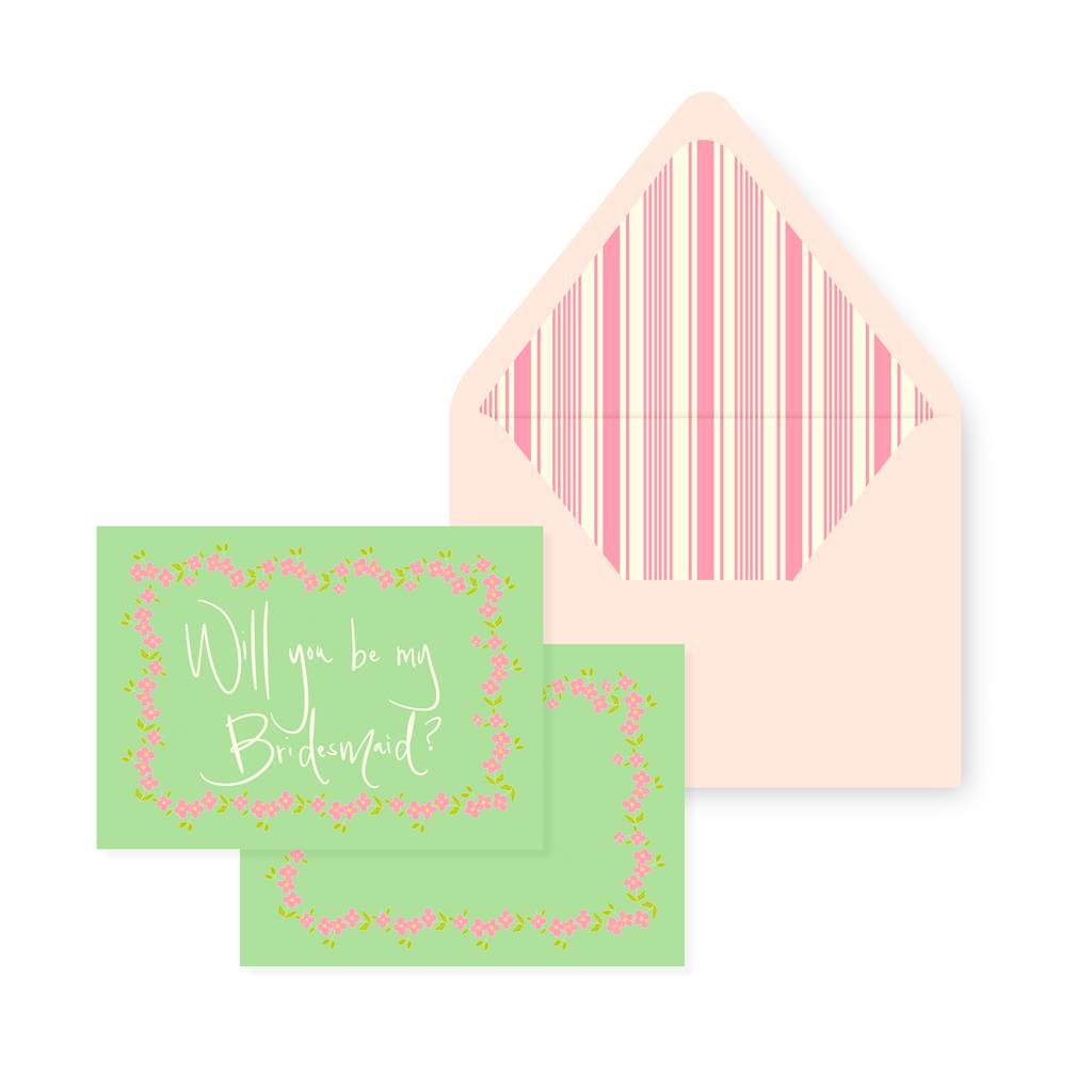 Blooming Jade Proposal Card Set