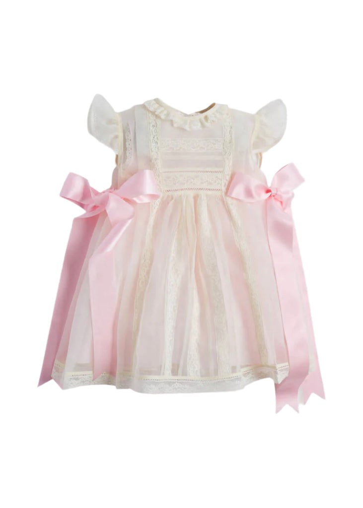 Traditional Light Pink Christening Gown (3mths-6yrs) Dresses from Pepa London