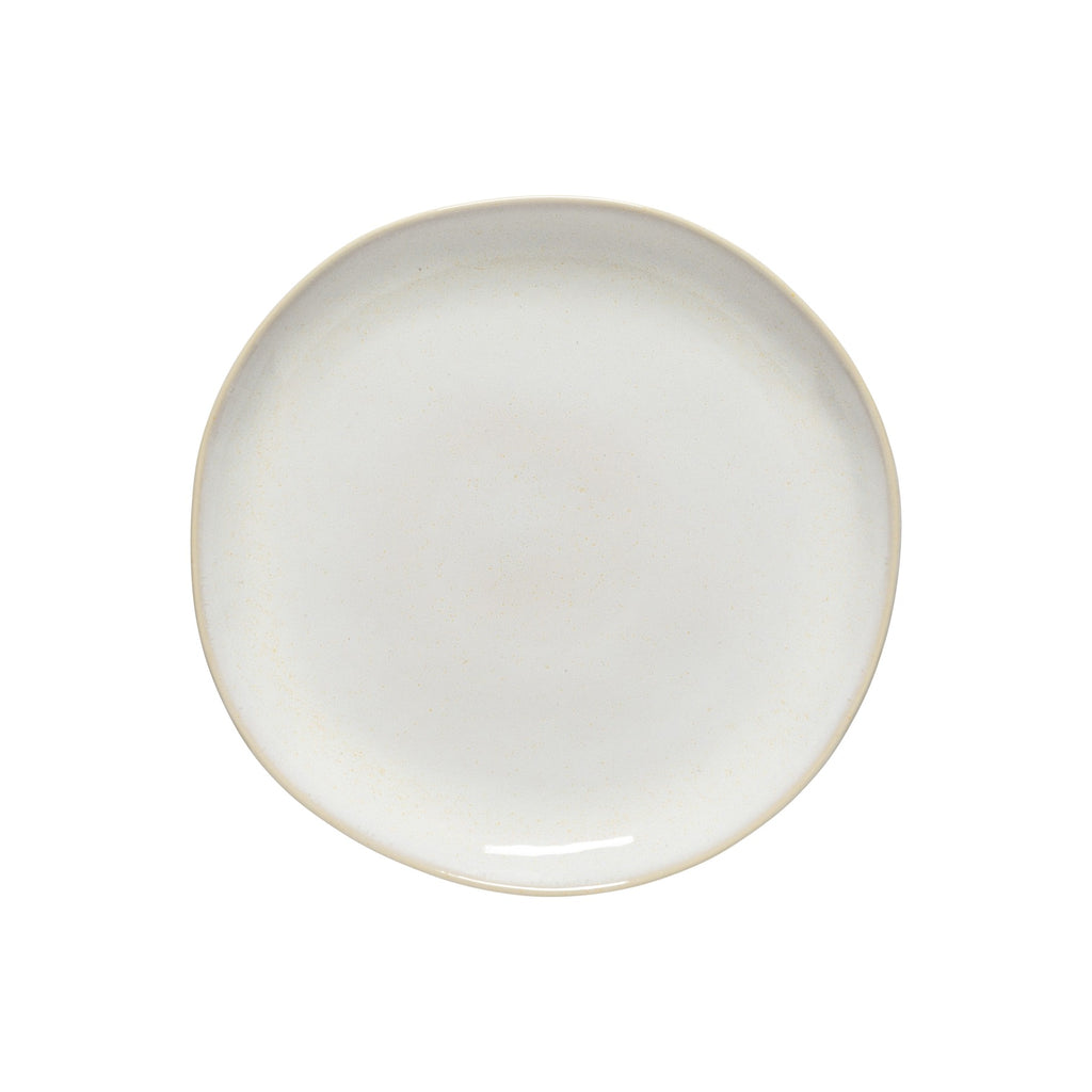 Brisa Collection Dinner Plates in Branca, Set of 6