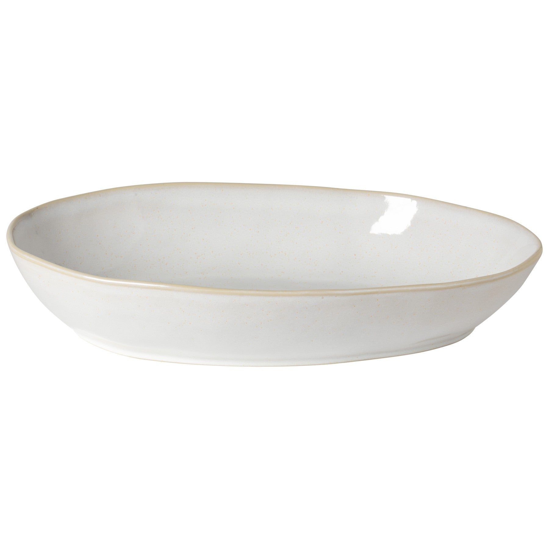 Brisa Collection Oval Baker 14" in Branca