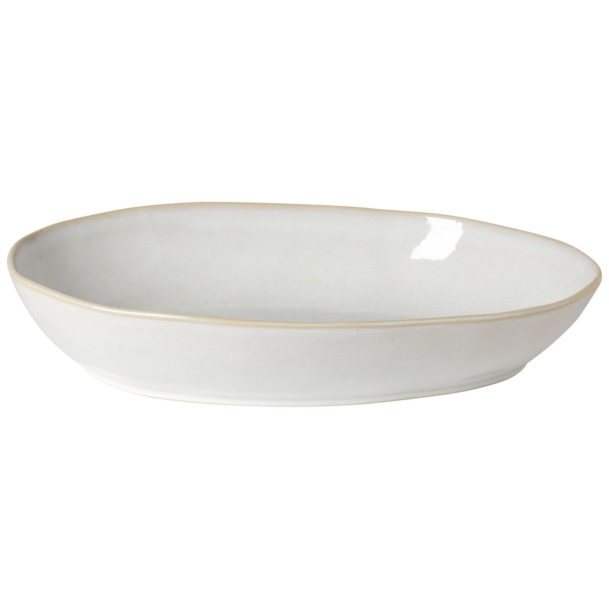 Brisa Collection Oval Baker 14" in Branca