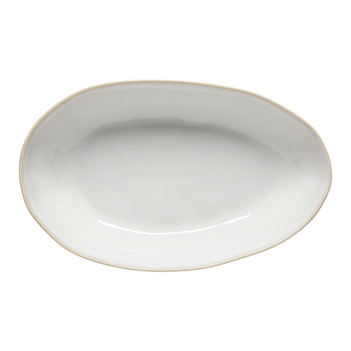 Brisa Collection Oval Baker 14" in Branca