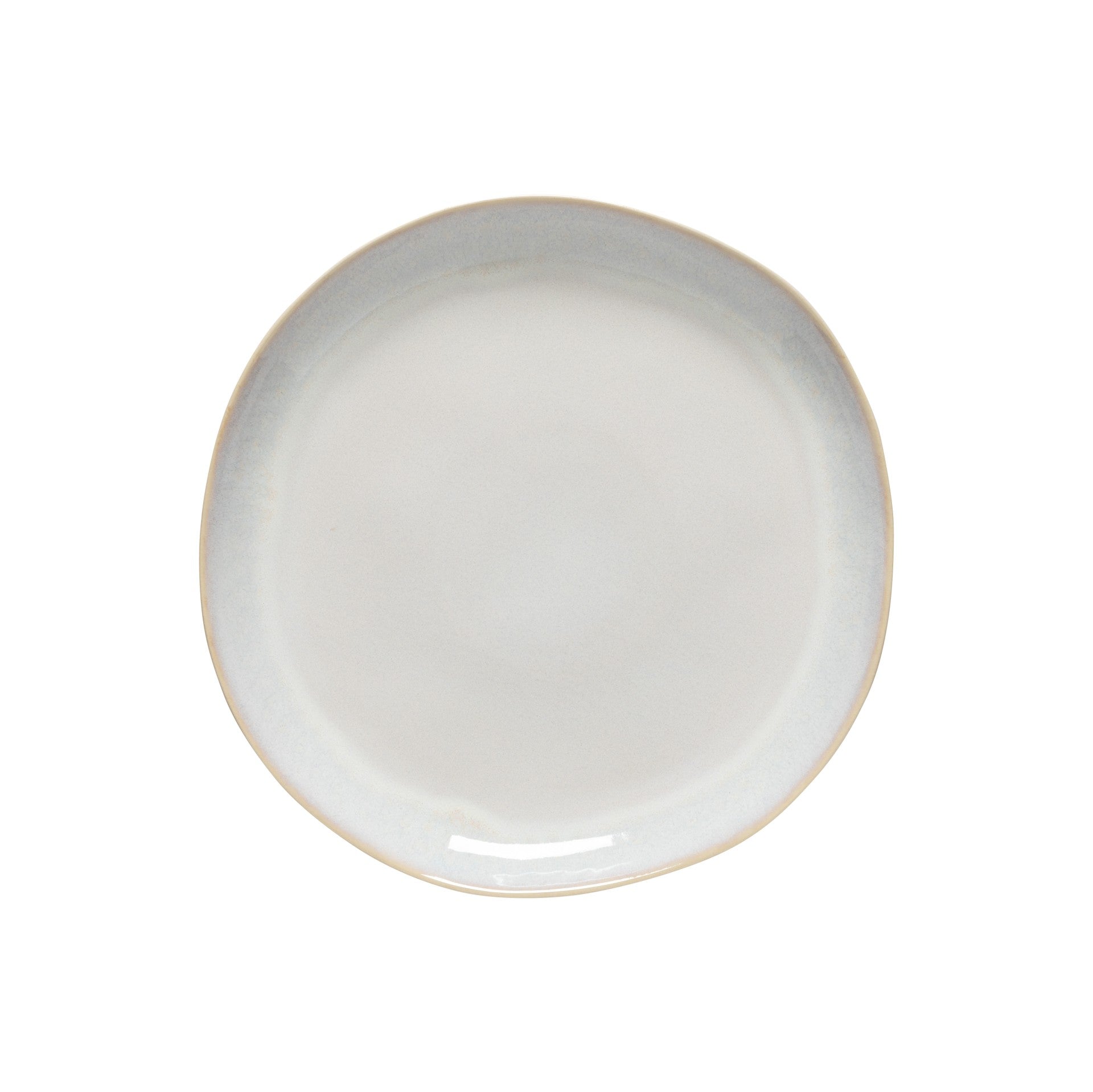 Brisa Collection Dinner Plates in Salt, Set of 6
