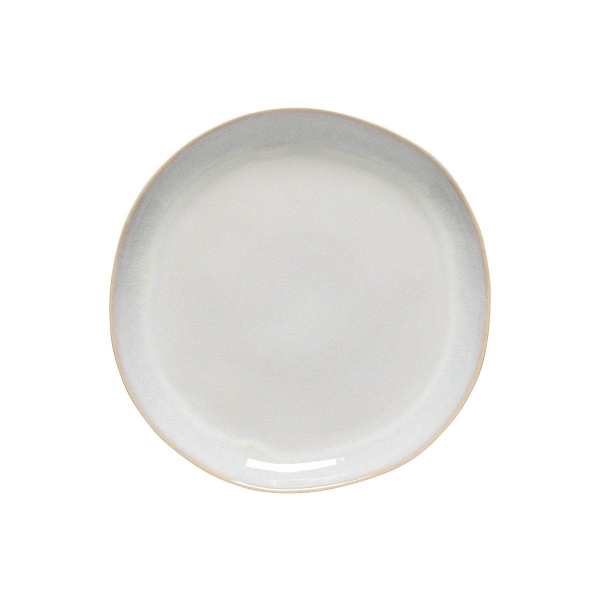 Brisa Collection Dinner Plates in Salt, Set of 6