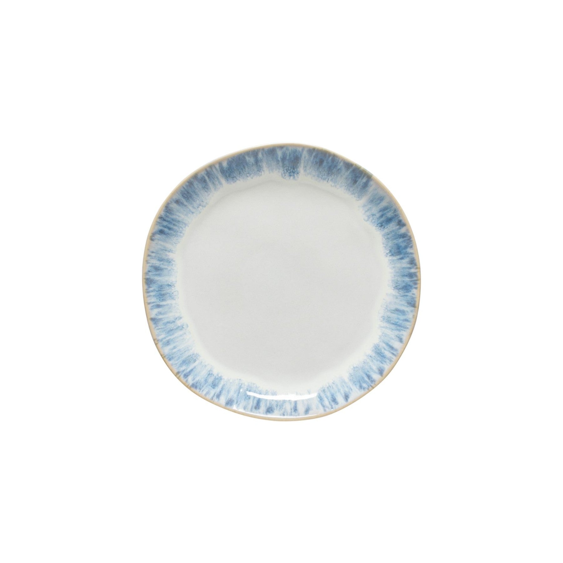 Brisa Collection Salad Plates in Ria Blue, Set of 6