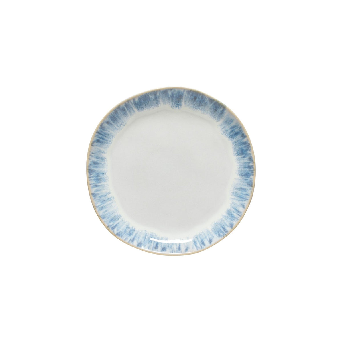 Brisa Collection Salad Plates in Ria Blue, Set of 6
