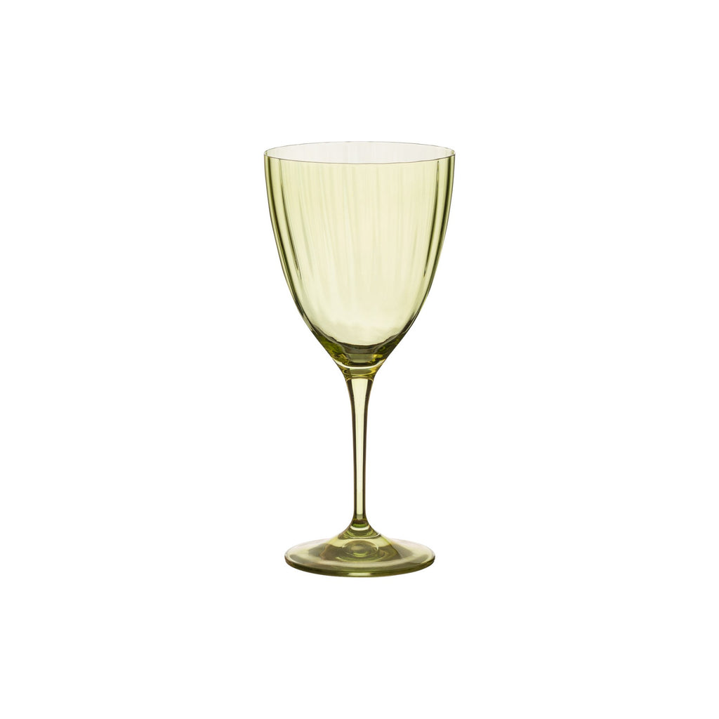 Sensa Collection Water Glasses in Bottle Green, Set of 6