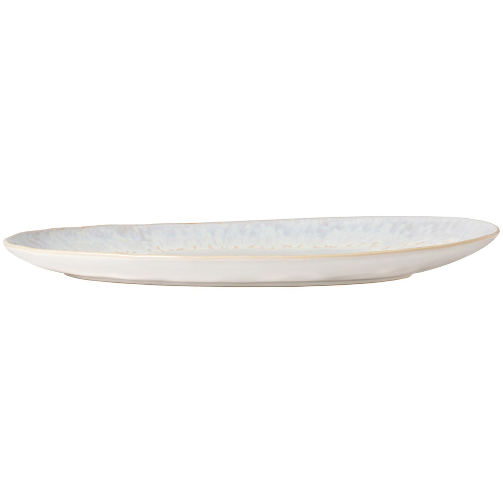 Brisa Collection Oval Platter 16" in Salt