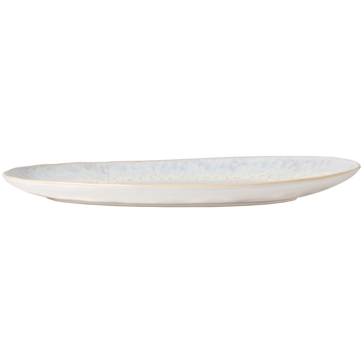 Brisa Collection Oval Platter 16" in Salt
