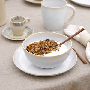 Brisa Collection Cereal Bowls in Branca, Set of 6