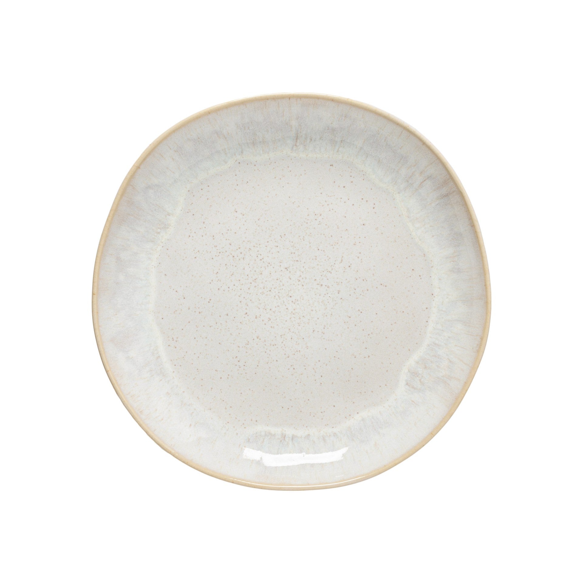 Eivissa Collection Dinner Plates in Sand Beige, Set of 6
