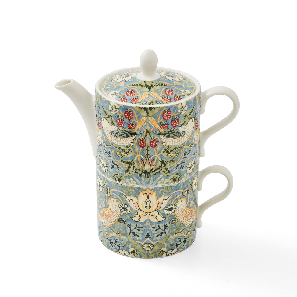 Morris & Co. Tea for One in Strawberry Thief