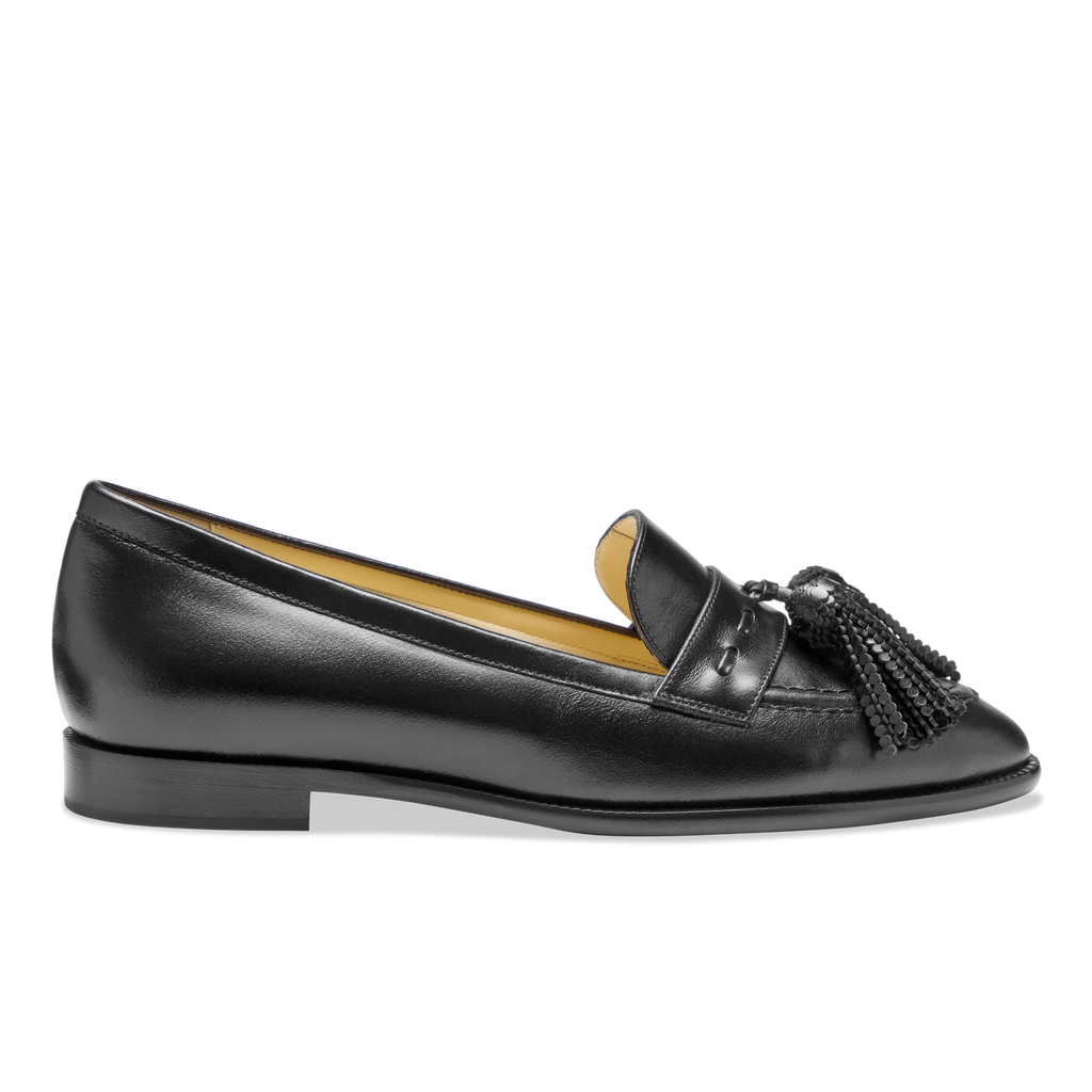 Janet Loafer in Black Box Calf