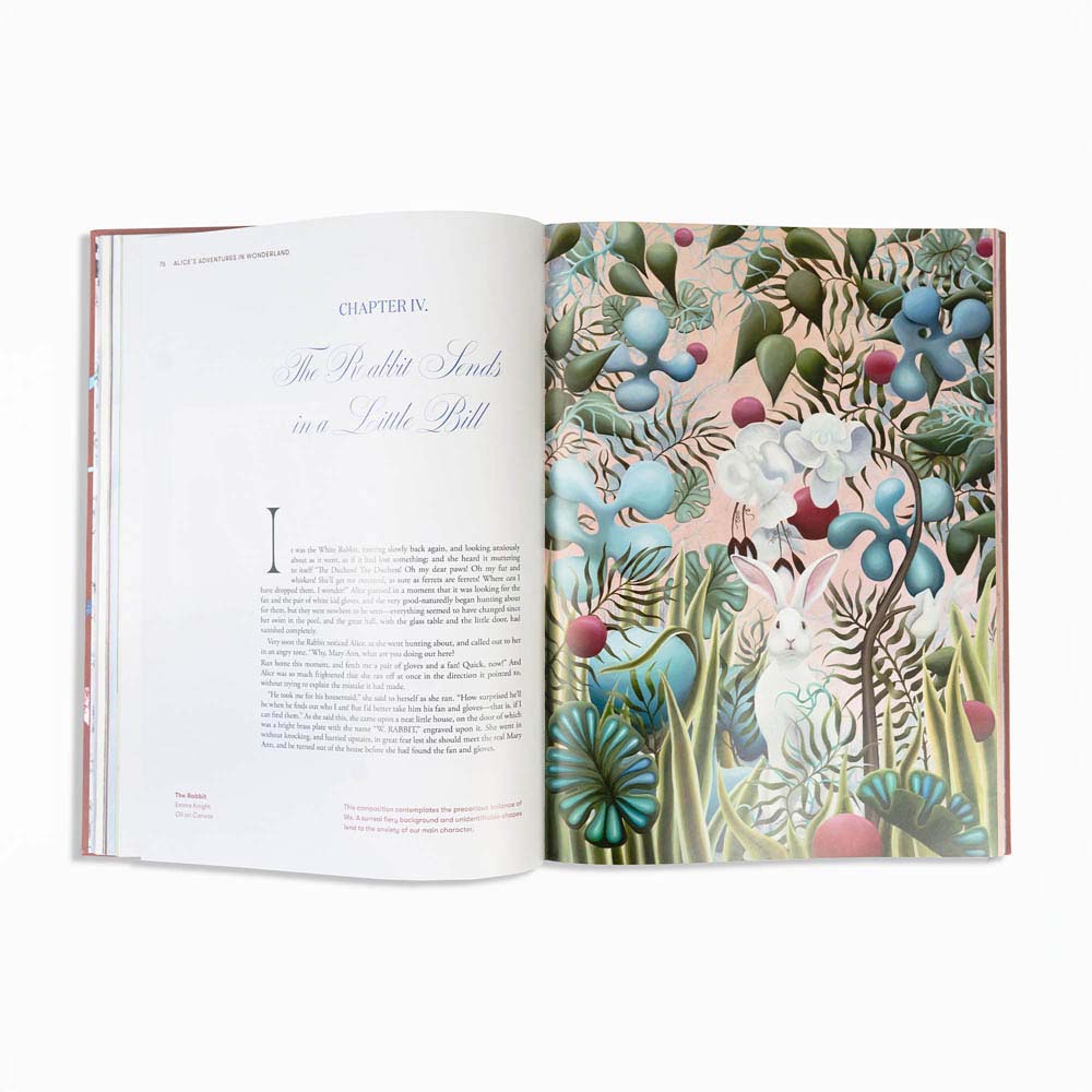 Alice in Wonderland Art Novel