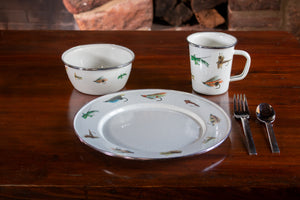 Dinner Plates in Flying Fish, Set of 4
