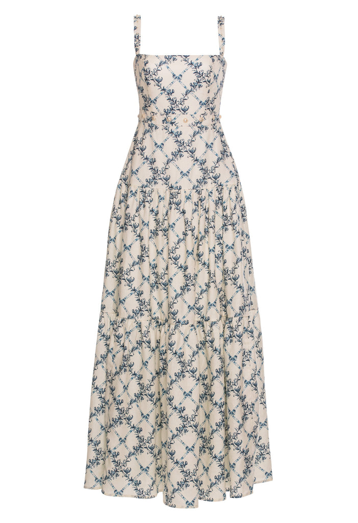 Lima Maxi Dress in Gloriosa
